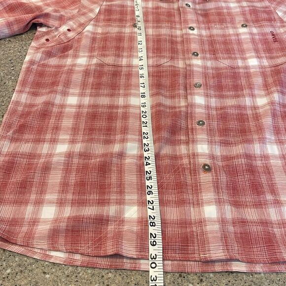ORVIS Plaid Short Sleeve Button Down Shirt - Picture 13 of 13